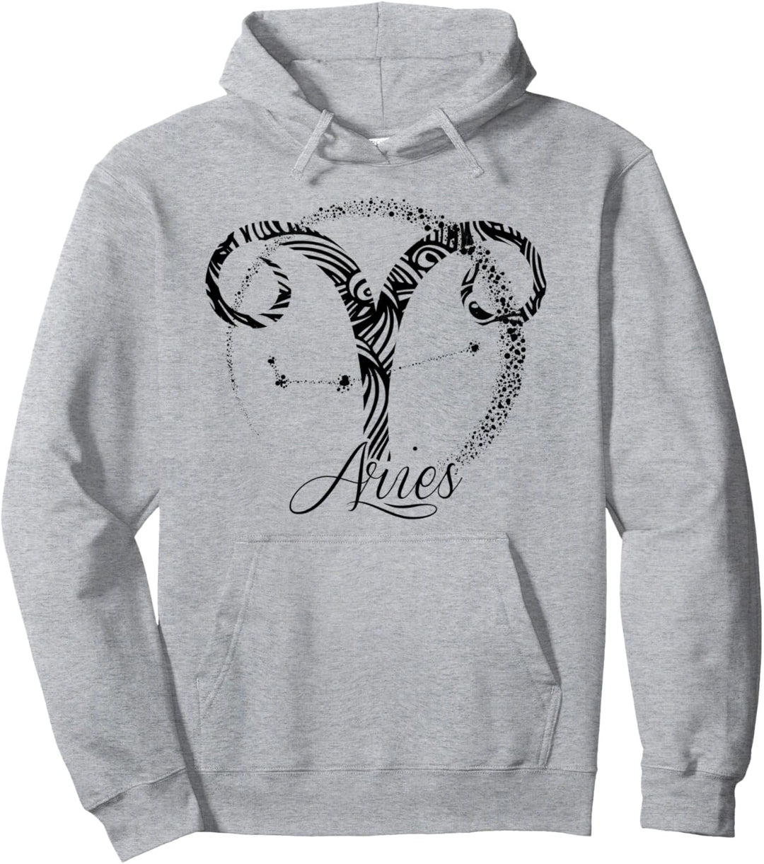 Widder Sternzeichen März April Geburtstag Pullover Hoodie