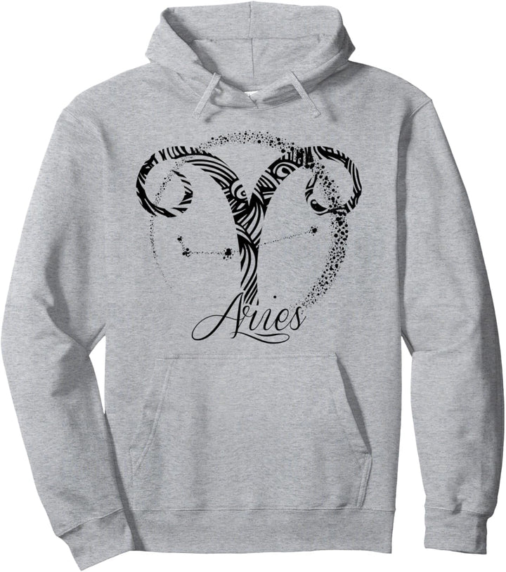 Widder Sternzeichen März April Geburtstag Pullover Hoodie