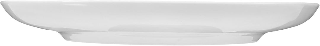 Seltmann Weiden Teller flach eckig 26 cm 6 Stück Lido Weiss Uni 00003, 6 Stück