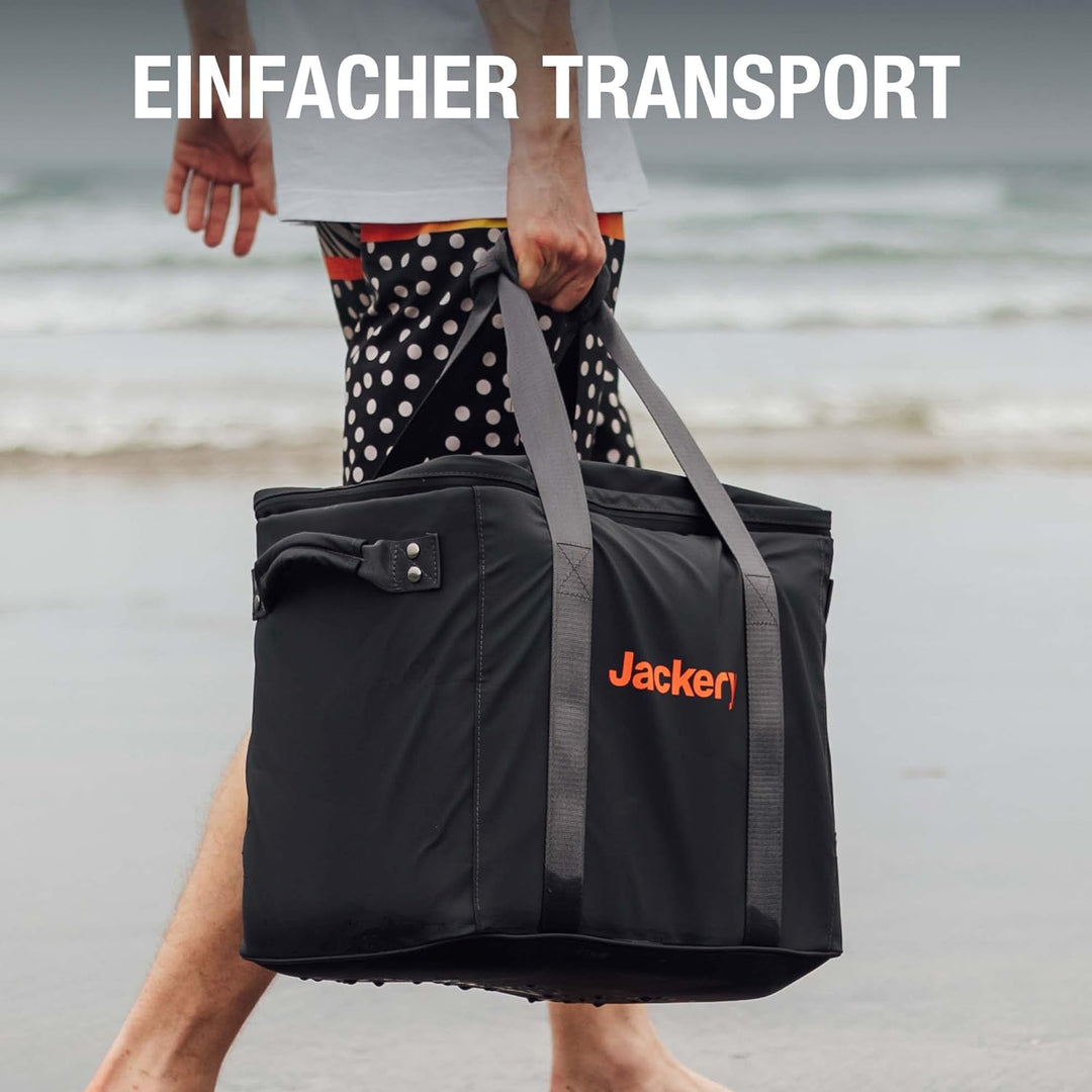 Jackery EVA Tragetasche für Explorer 2000 PRO Powerstation Solargenerator, Schwarz (E2000 nicht im L