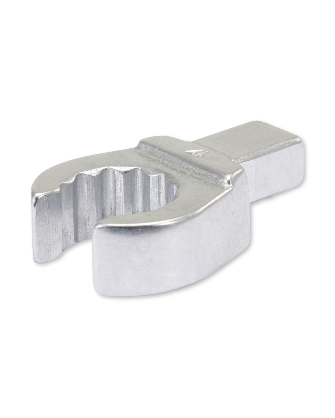 KS Tools 516.2518 9x12mm Einsteck-Ringschlüssel offen, 18mm, Satiniertes Chrom 18 mm, 18 mm