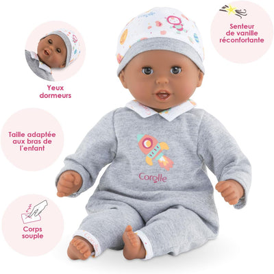 Corolle 100480 Baby Calin Marius, grau