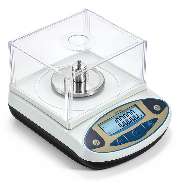 Bonvoisin 100gx0,001g Elektronische Analysenwaage Hochpräzises Laborwaage 1 mg Präzisionswaage mit W