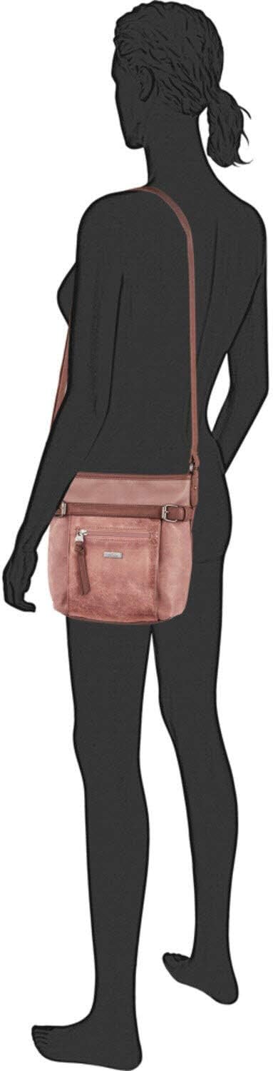 TOM TAILOR bags Juna Damen Umhängetasche Crossbody Bag Klein 26 x 7,5 x 24 Rose, 26 x 7,5 x 24 Rose