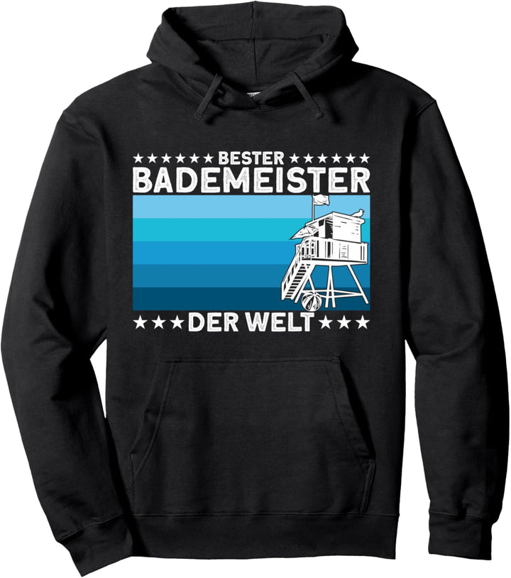 Rettungsschwimmer Bester Bademeister Der Welt Schwimmer Pullover Hoodie