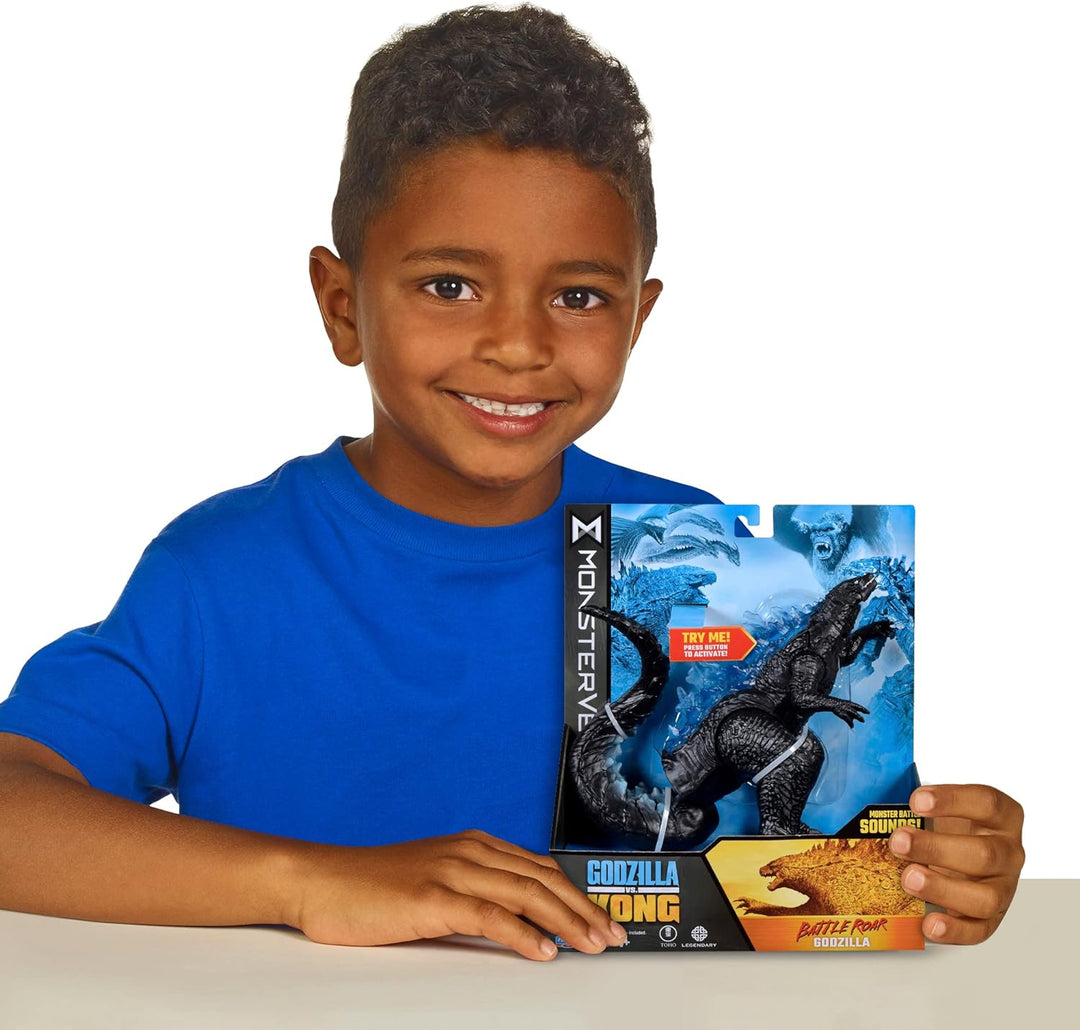 Monsterverse Godzilla vs Kong 17.5cm Deluxe Figures with Sounds - Godzilla