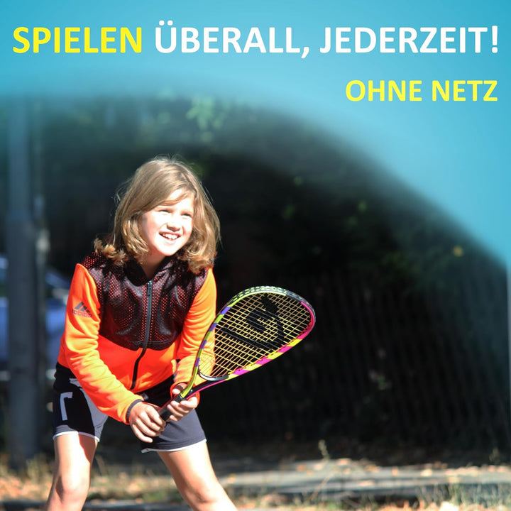 Speedminton® Junior Set – Original Speed Badminton/Crossminton Kinder Set inkl. 2 FUN Speeder®, Tasc