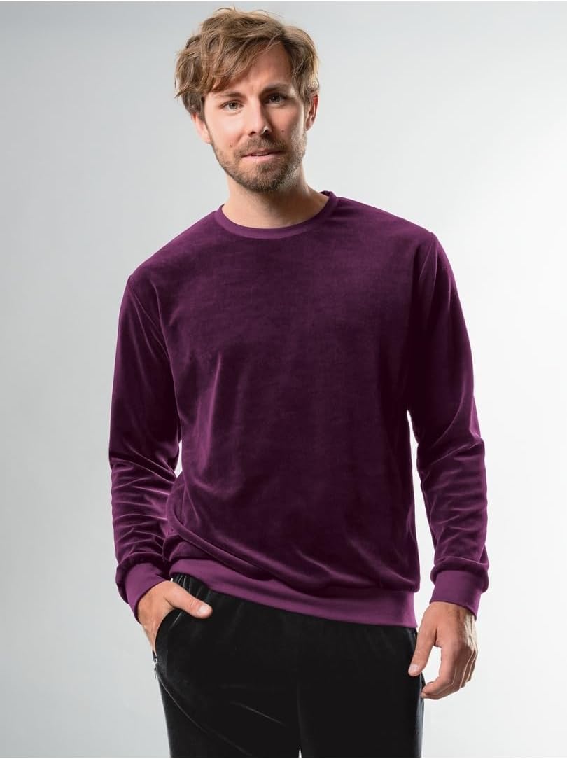 Trigema Nicki-Shirt S Aubergine, S Aubergine