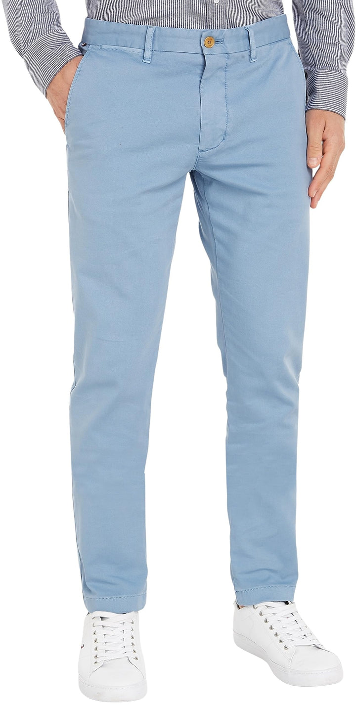 Tommy Hilfiger Herren Gewebte Hosen 32W / 29L Blau (Southern Sky), 32W / 29L Blau (Southern Sky)
