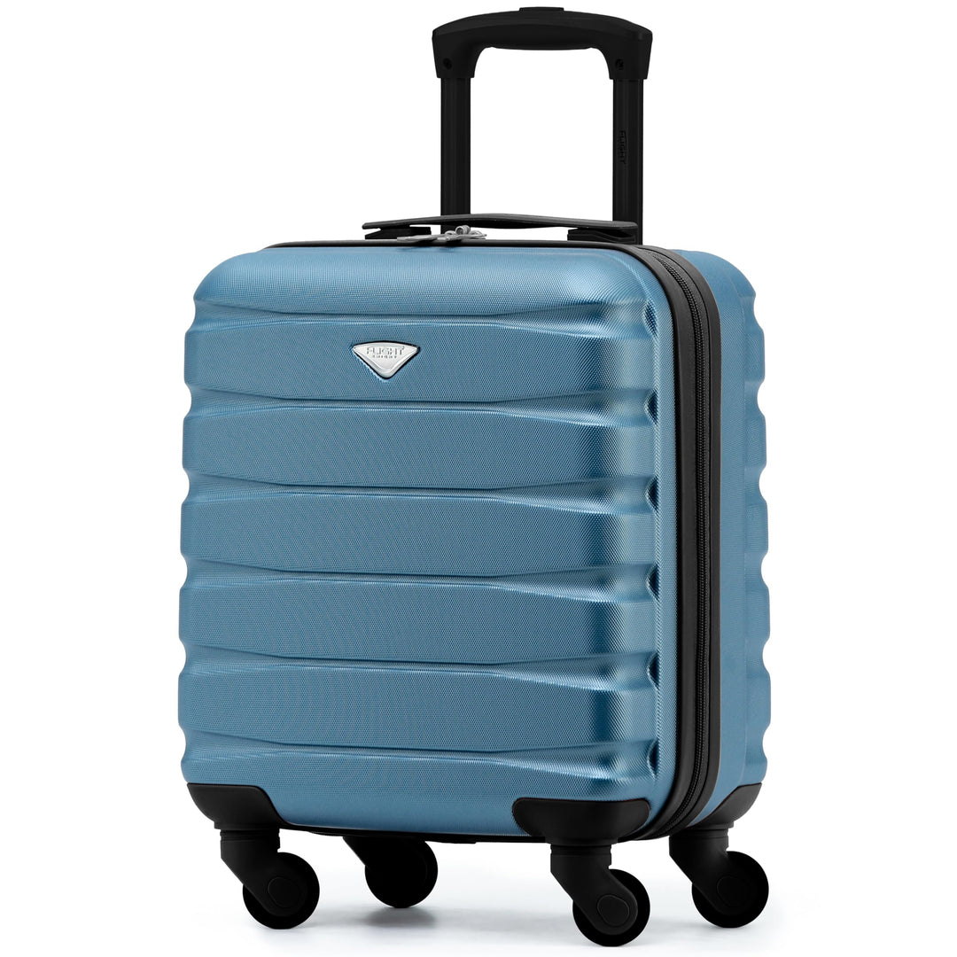Flight Knight Leichtes, starres ABS-Handgepack mit 4 Radern, zugelassen fur uber 100 Fluggesellschaf