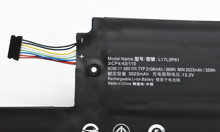 PUGASR L17L3P61 Laptop Akku Kompatibel mit Lenovo IdeaPad Yoga 720-12IKB 330-11IGM 320S-13IKB Flex 6