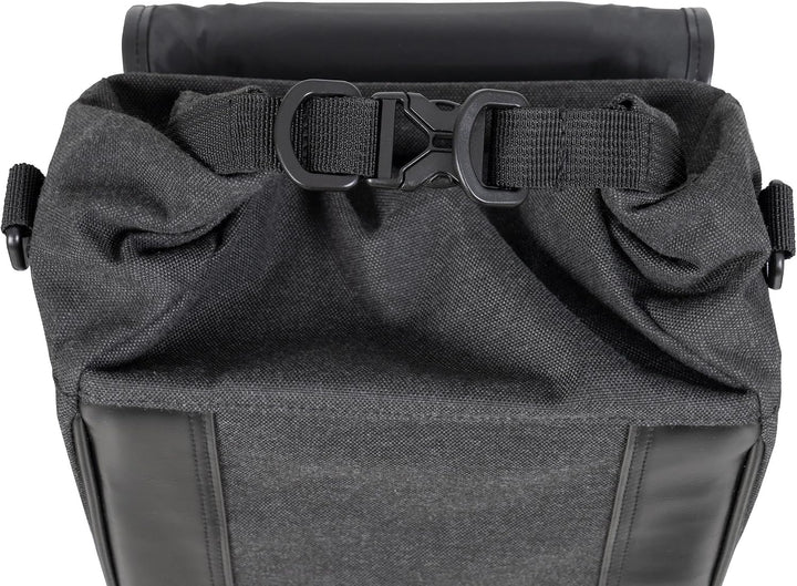 Saddle Bag 1 Unit SR38 Cafe Racer Black