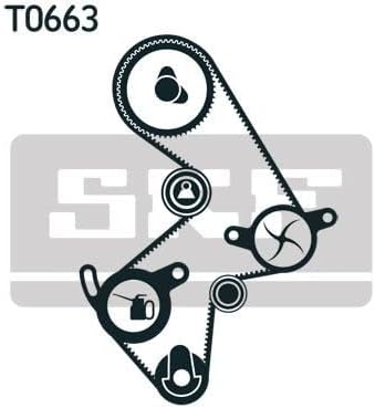 SKF VKMC 91003 Spannrollensatz inkl. Wasserpumpe