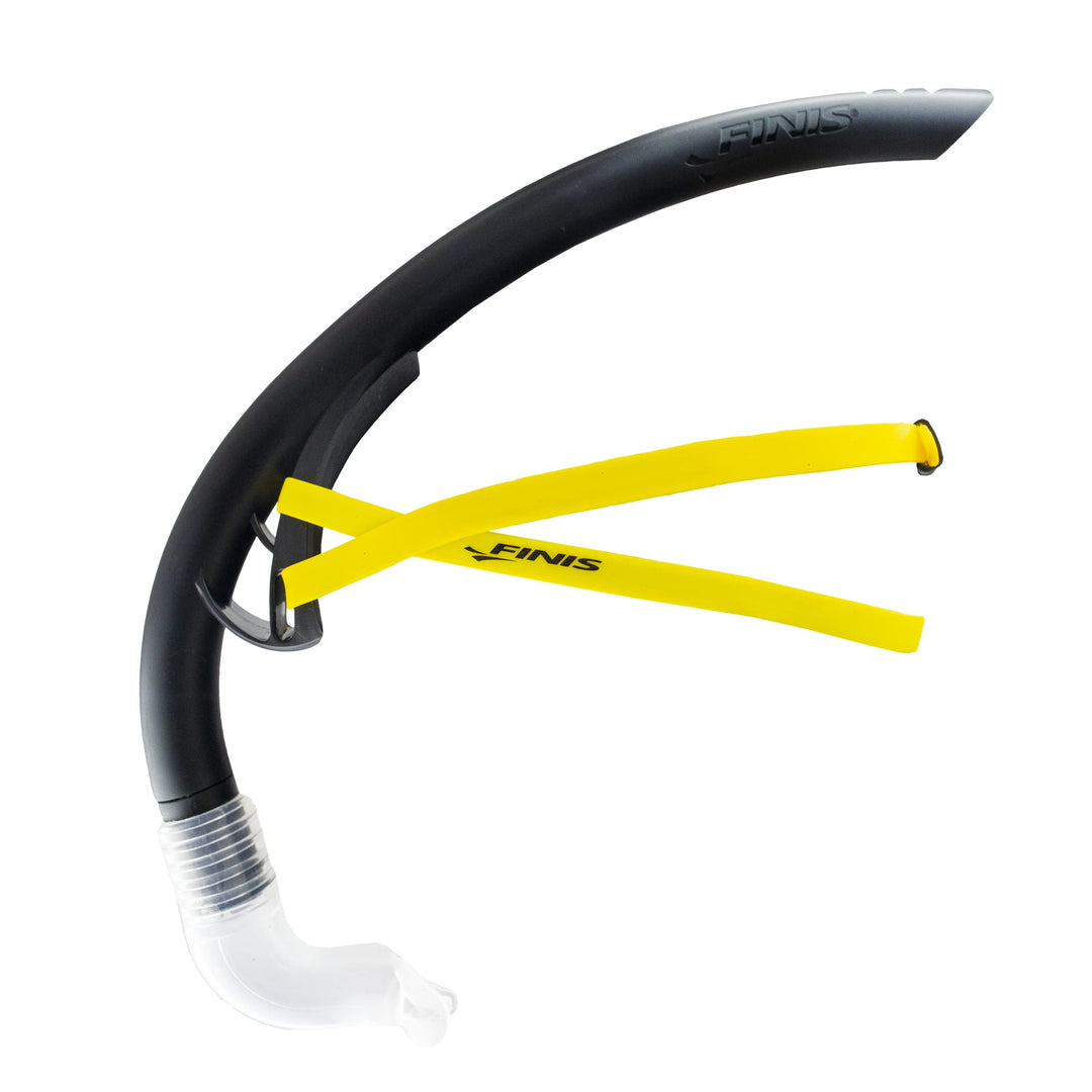 FINIS Stability Center-Mount Swimmer's Speed Snorkel Schwarz, Schwarz