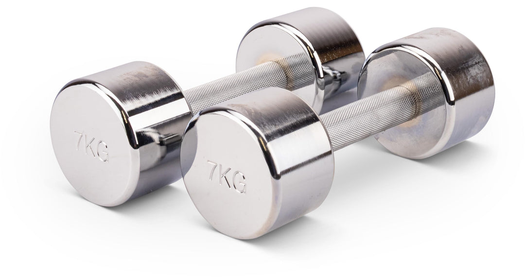 TRENAS Chrom Kurzhantel - 1 kg - 2 kg - 3 kg - 4 kg - 5 kg - 6 kg - 7 kg - 8 kg - 9 kg - 10 kg - 12,