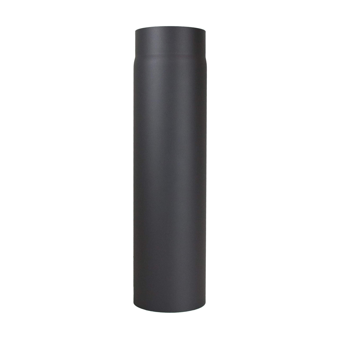 Ofenrohr 500 mm im Durchmesser DN 130 mm, Farbe: gussgrau - weitere Rohre aus unserem Sortiment, fin