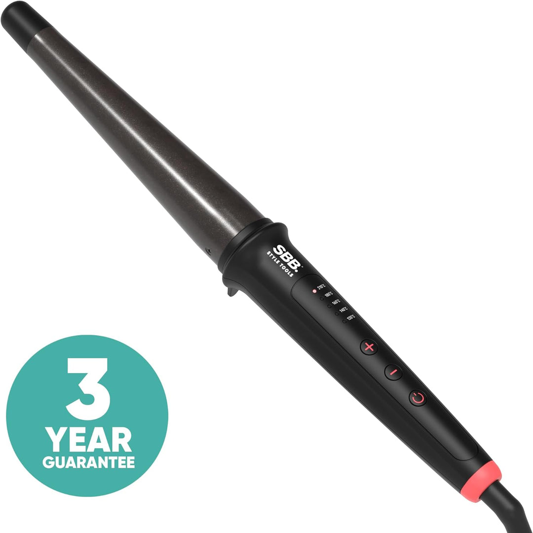 SBB Twirl & Curl konischer Lockenstab – Lockenstab-Styler mit konischem Aufsatz, Stylingstab für Wel