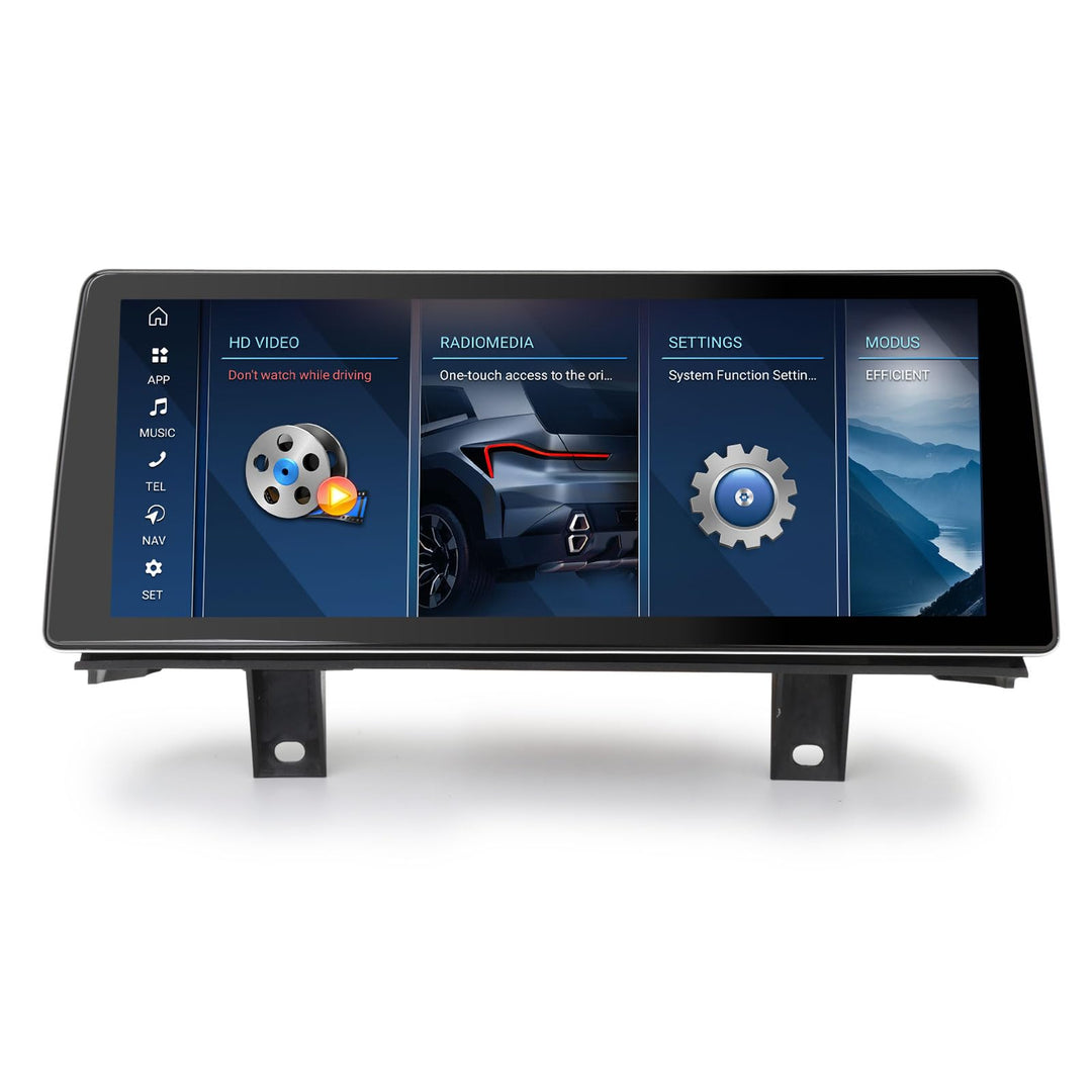 Erisin 10.25 Zoll 8-Kern 4GB+64GB Android 14 Autoradio mit GPS Navigation für BMW 1er F20 F21 2er F2