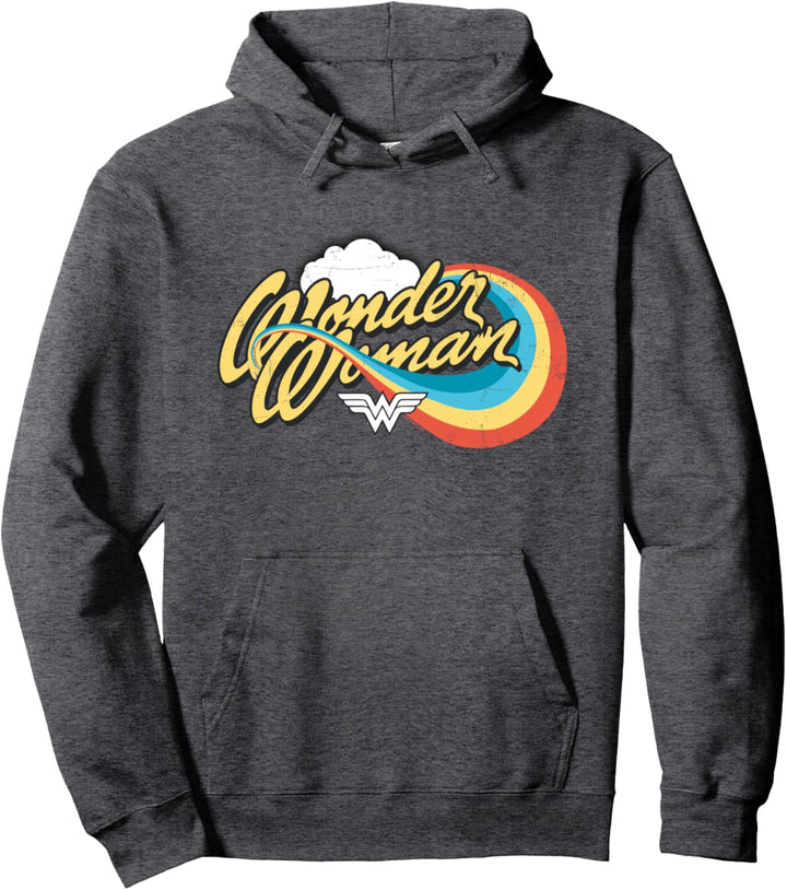 Wonder Woman WW Pride Rainbow Pullover Hoodie