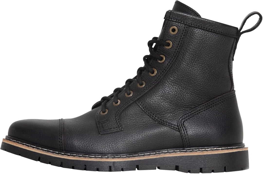Stiefel John Doe Rover Black Lederstiefel XTM Motorradstiefel Motorradschuhe, 39 EU, 39 EU