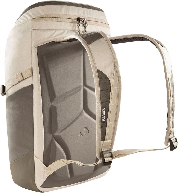 Tatonka Unisex City Pack 22 Rucksack (1er Pack) 22 Liter Brown Rice Curve, 22 Liter Brown Rice Curve
