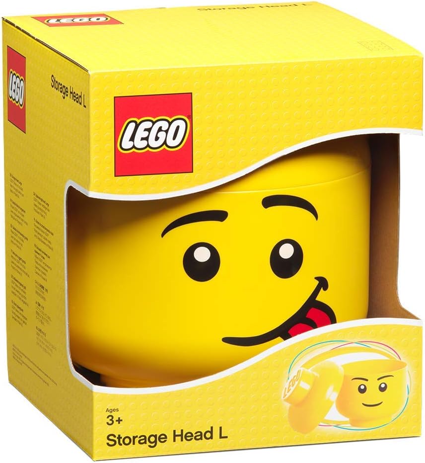 LEGO Large Silly Stackable Storage Head, Boy