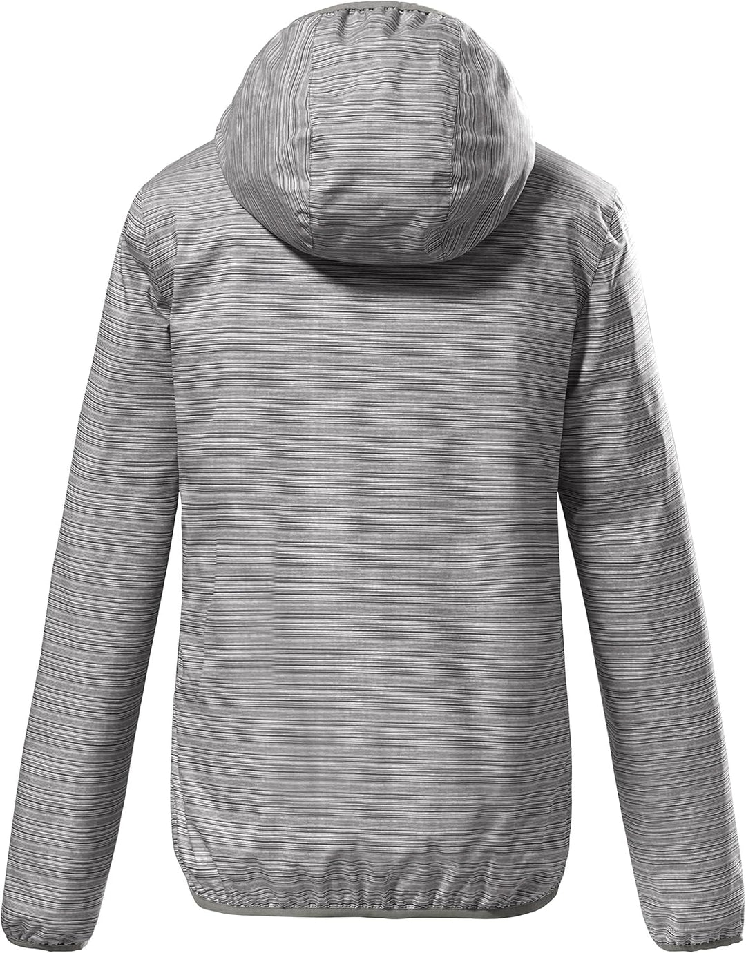Killtec Damen Kos 3 Wmn Jckt Funktionsjacke/Outdoorjacke mit Kapuze, packbar 42 anthrazit, 42 anthra