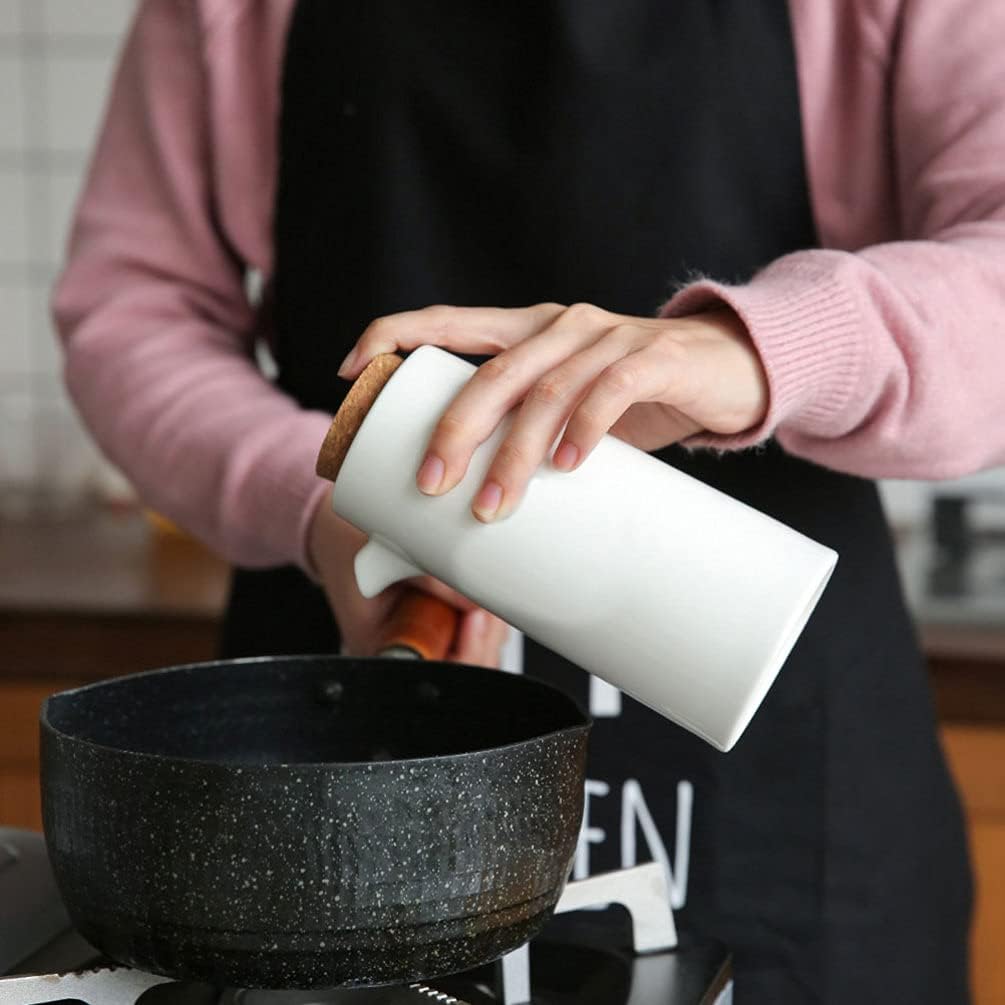 Lurrose Keramik-Ölspender, japanischer Stil, für Olivenöl, Sojasauce, Essig, Essig, Flüssigkeit, Gew