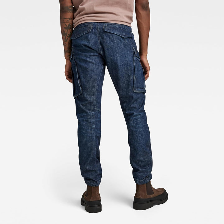 G-STAR RAW Herren Rovic Zip 3D Regular Tapered Denim Hose Pants 29W / 32L Blau (Worn in Waterfront D