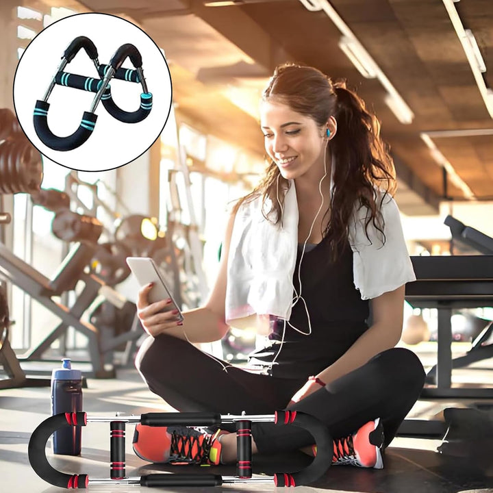 Shaker Twister Armtrainer,Twister Arm Trainer,Verstellbarer Brust-Expander,Tragbarer Muskelkraftvers