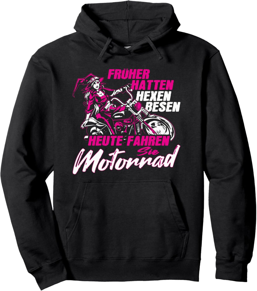 Motorradfahrerin - Motorrad Motorradfahrer Geschenk Spruch Pullover Hoodie