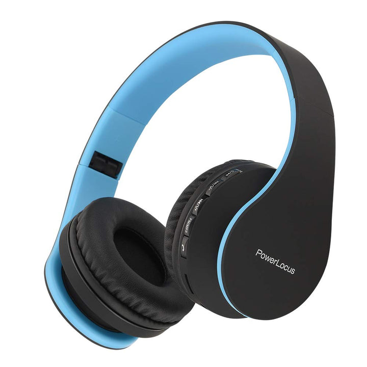 PowerLocus P1 Bluetooth Kopfhörer Kabellos, Wireless 5.0 Bluetooth Kopfhörer Over-Ear, Over Ear Kopf
