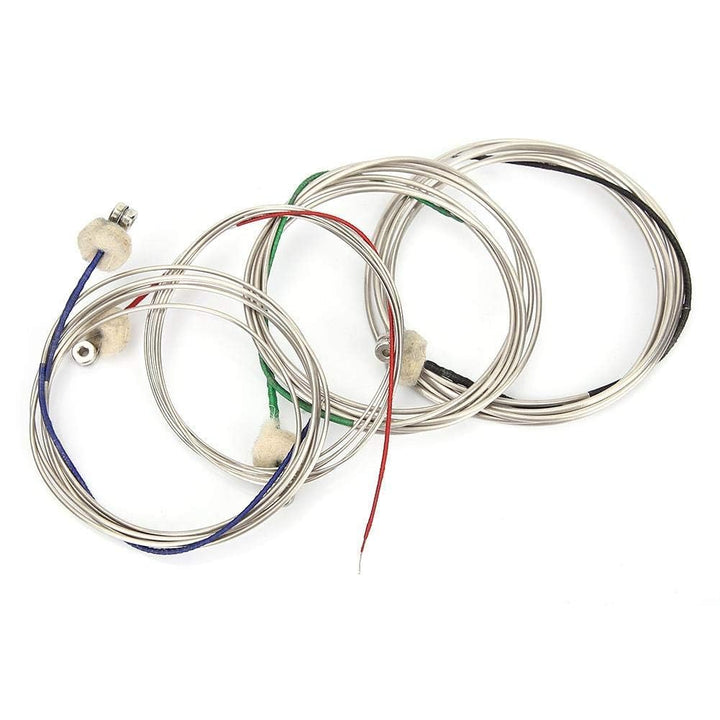 Cello Saiten Komplettsatz Stahlseil Kern Universal Cellosaiten für Professionelle Musikinstrumente D