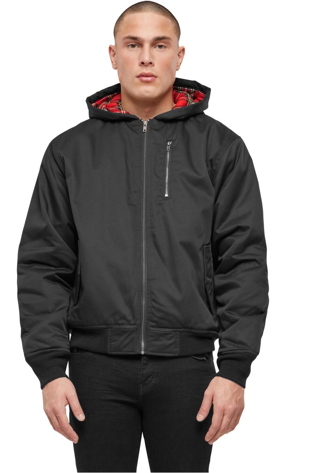 Brandit Lord Canterbury Hooded Winter Männer Übergangsjacke schwarz Basics, Rockabilly XL Schwarz, X