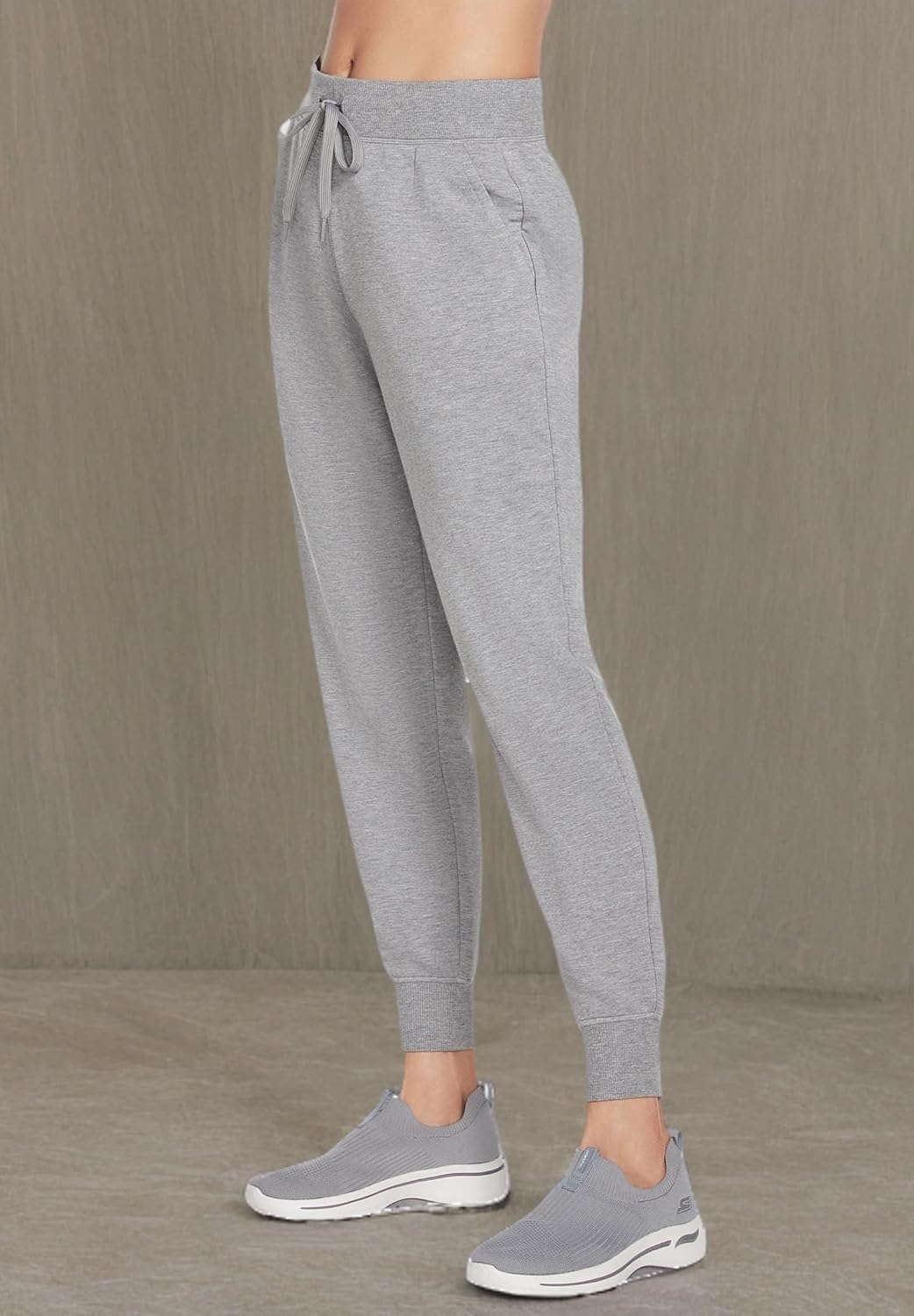 Skechers Damen Erholsamer Jogger Trainingshose 17 Grau, 17 Grau