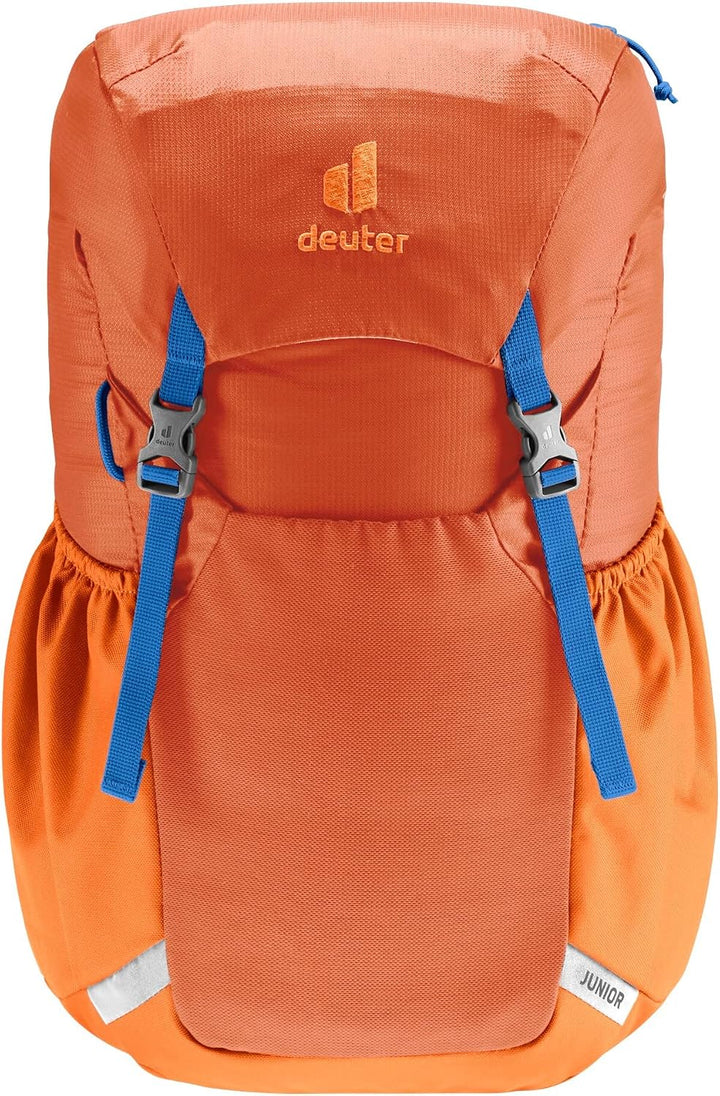 deuter Unisex Kinder Junior Kinderrucksack (1er Pack) 18 L Chestnut-mandarine, 18 L Chestnut-mandari