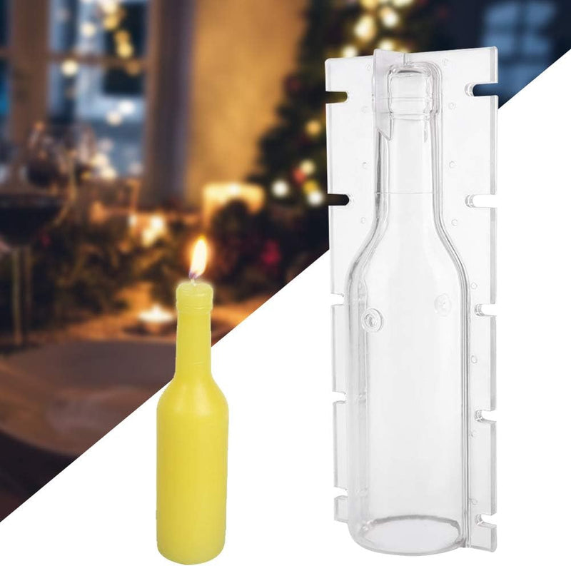 Jeffergrill Kerzenform Zum Giessen Flasche Kerzenschimmel Formzucker Silikonhalter Klare Kunststoff