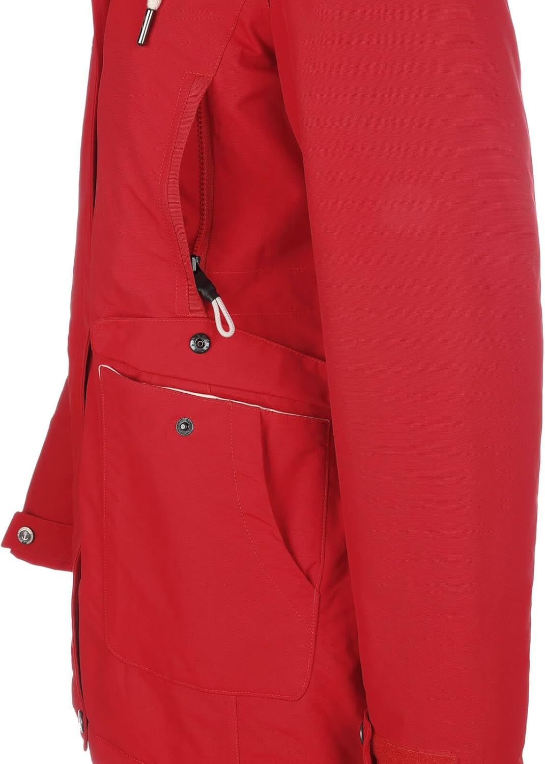 Dry Fashion Damen Funktionsmantel Aarhus gefüttert - Outdoor-Funktionsjacke wind- und wasserdicht 42