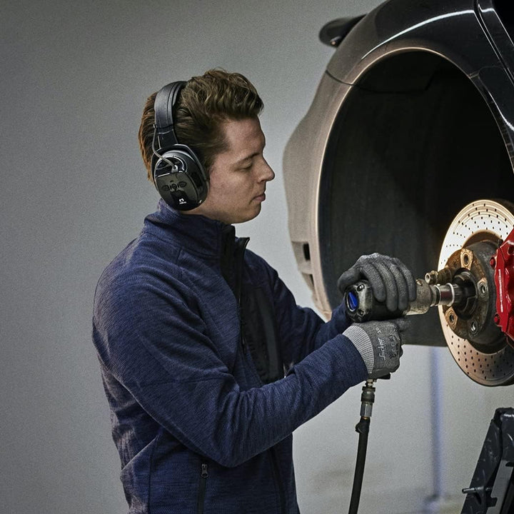 HELLBERG SAFETY Xstream LD Elektronischer Kapselgehörschutz mit Bügel, 48001-001, Gehörschutz mit Bl