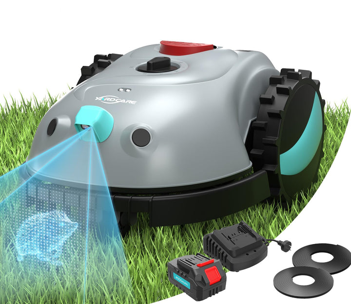 V100 Mähroboter ohne Begrenzungskabel, mit Vision Navigation, Spiralschnitt, 150 Hinderniserkennung,