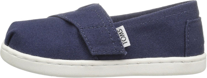 TOMS Unisex Kinder Alpargata Flache Slipper 17.5 EU Marineblau, 17.5 EU Marineblau