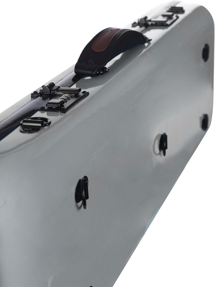Geigenkoffer Glasfaser Safe Oblong 4/4 silbern M-Case