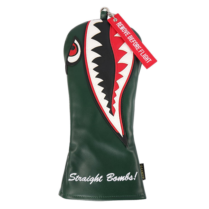 Flying Tiger Warshark Golfschlägerhaube für Taylormade M3 M4 M5 M6 SIM Golfschläger erhältlich für F