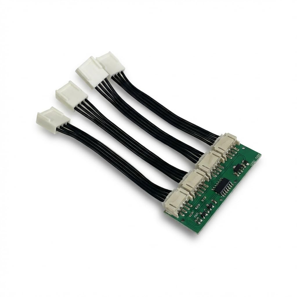 Antminer Lüfter Simulator 4-in-1 mit Kabel, Emulator kompatibel mit S19, S19j, S19Pro, S19jPro, S19i