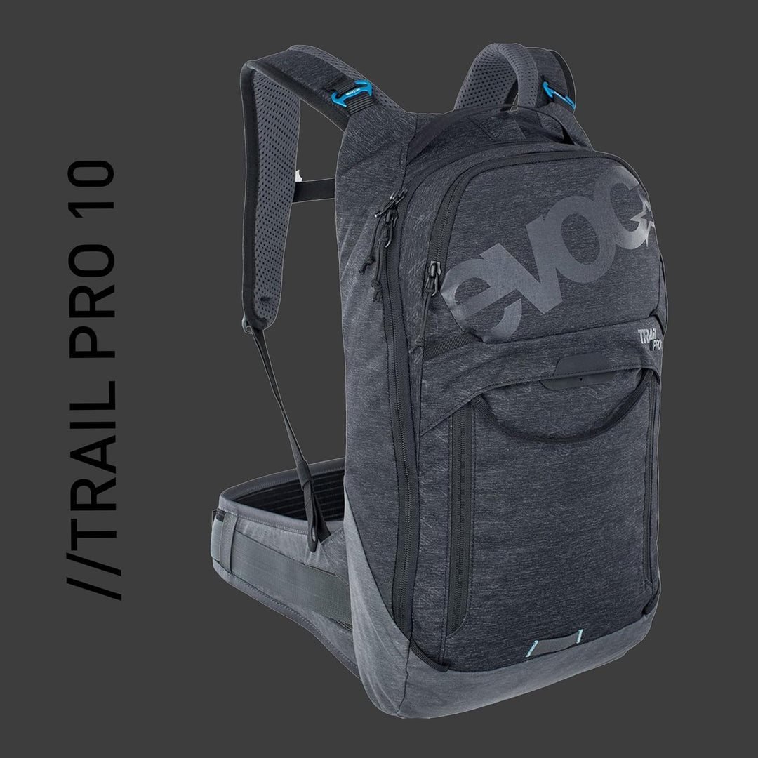 EVOC TRAIL PRO Protektor Rucksack für Trailriding & Renneinsätze (10l, 16l oder 26l, Grössen: S/M &