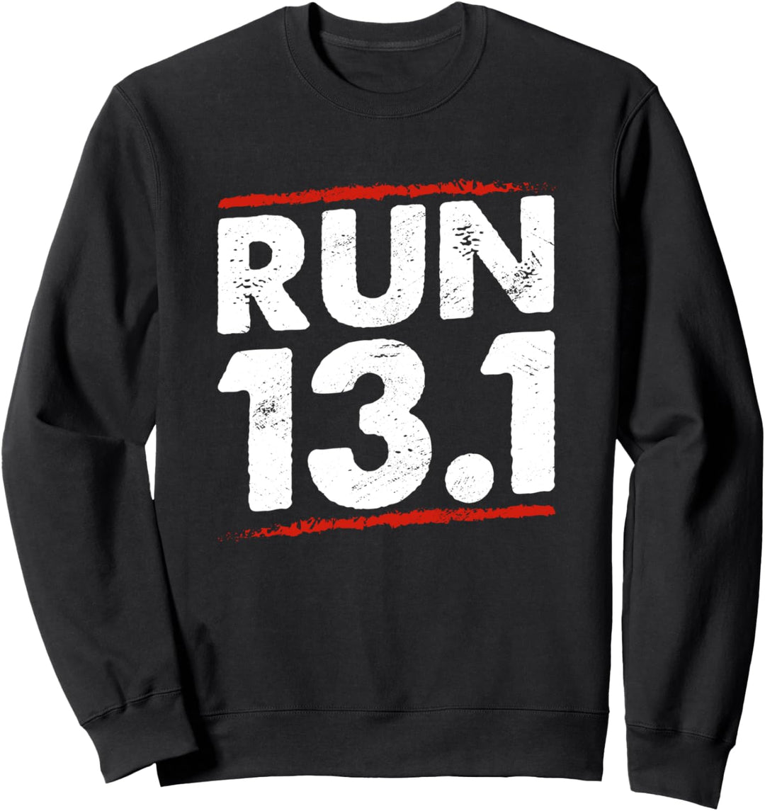 Laufen 13.1 Marathon Läufer Fitness Lauf Rennen 20k Laufen Sweatshirt