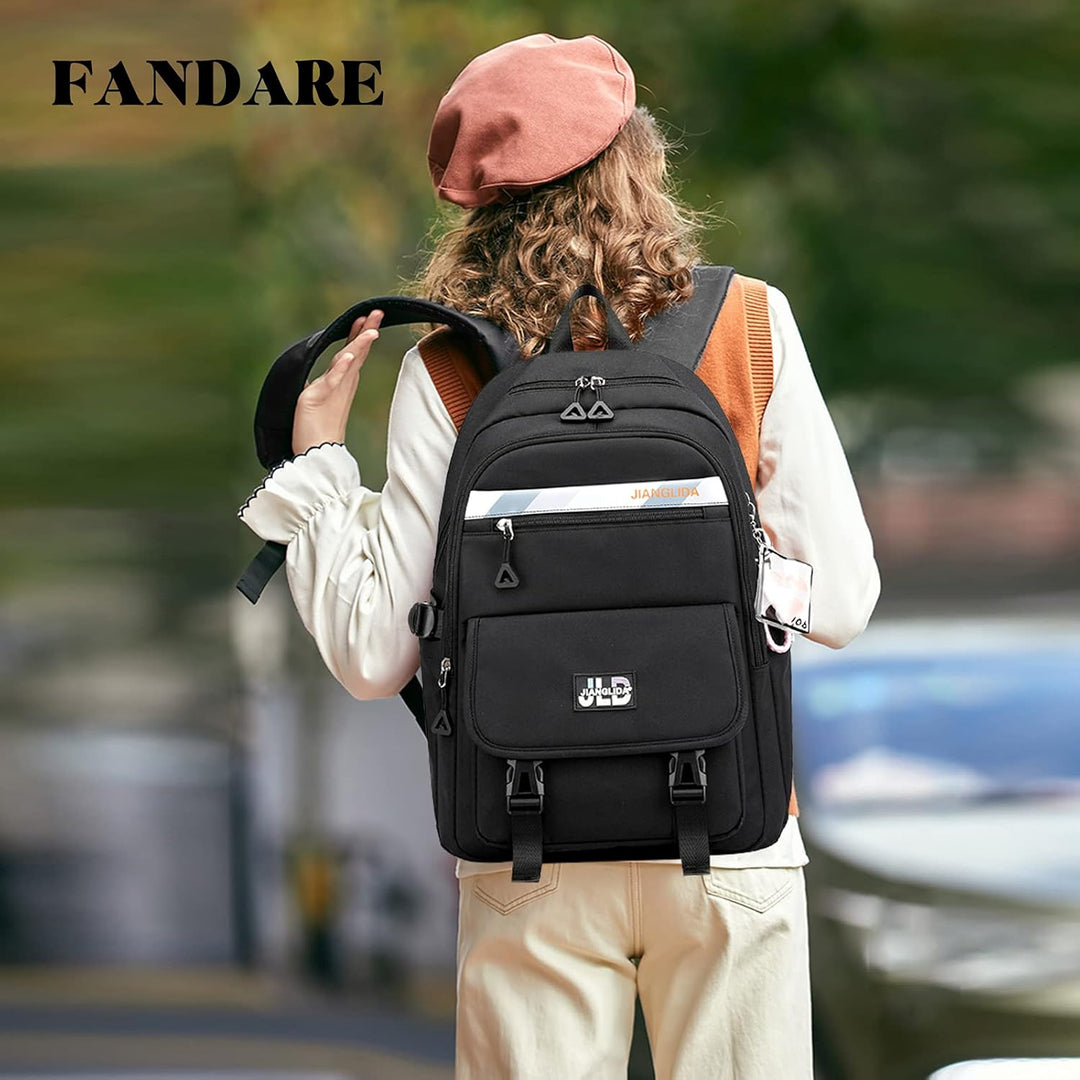 FANDARE Kinderrucksack Schulranzen Schultaschen Jungen Mädchen Schulrucksack Kinder Schultasche für