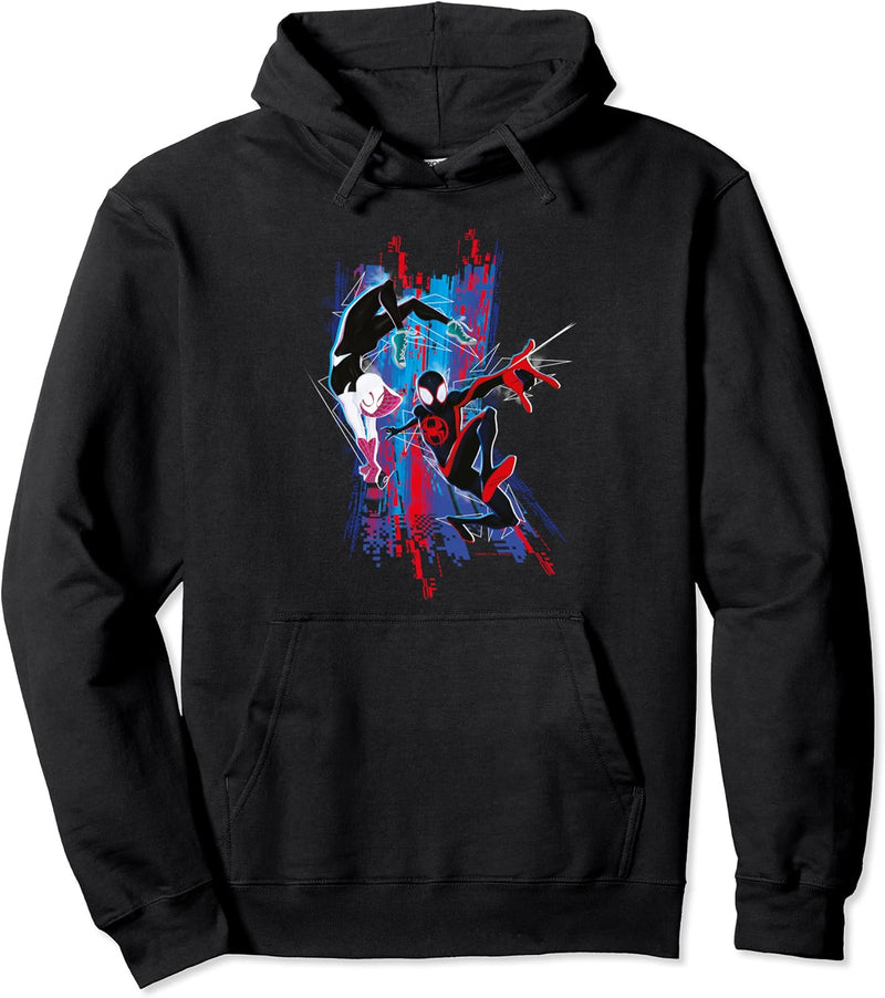Marvel Spider-Man: Across the Spider-Verse Miles and Gwen Pullover Hoodie