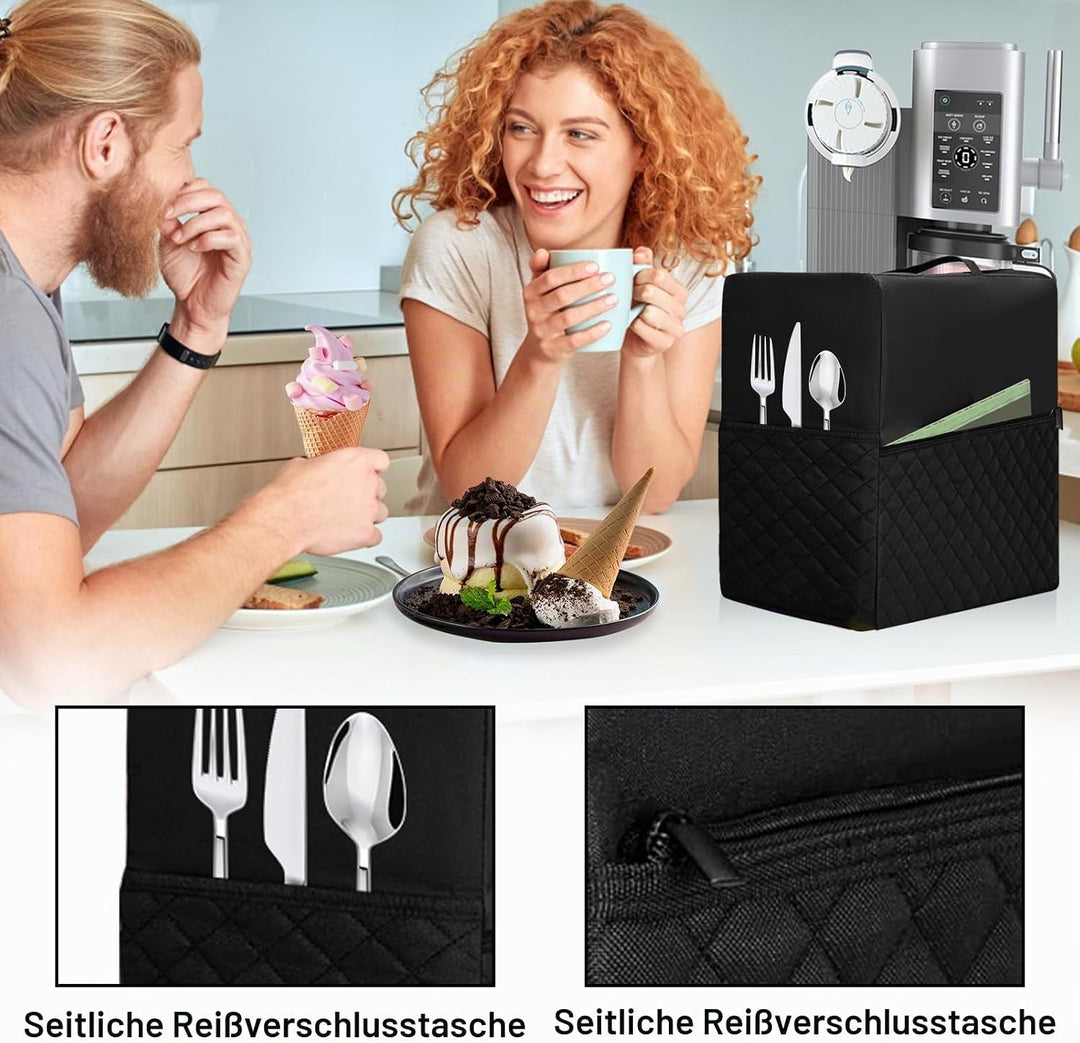 Abdeckung für Ninja Creami NC701EU,für Ninja Eismaschine Zubehör, Staubschutz Schutzhülle Wasserdich