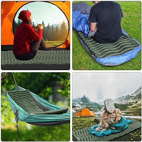 Unigear Camping Isomatte Kleines Packmass, Aufblasbare Luftmatratze Camping, Schlafmatte für Outdoor